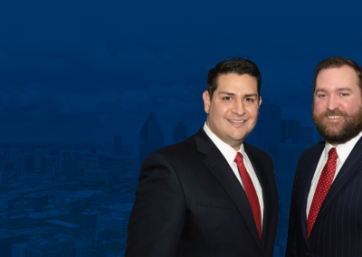 Atty. David Azad and Atty. Shawn Barlow image with a city view background
